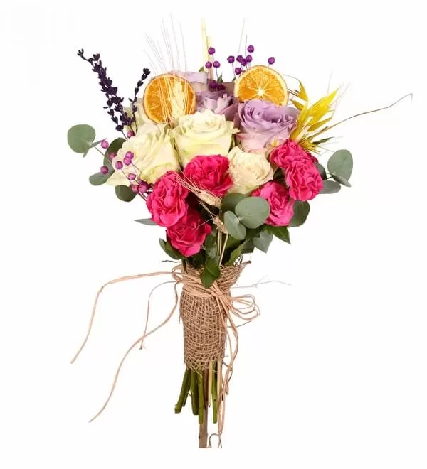 Tasarım Taze Gül Buketi