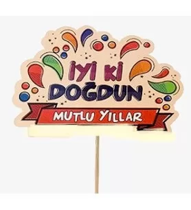 İyi Ki Doğdun Pankartı